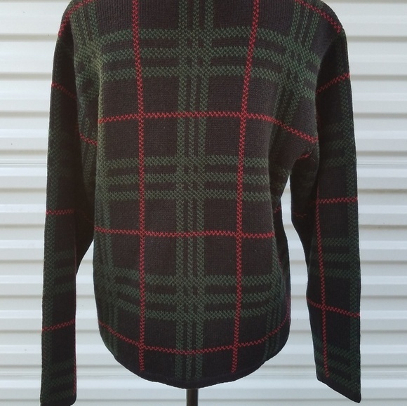 Crystal kobe plaid button front cardigan - Picture 5 of 6
